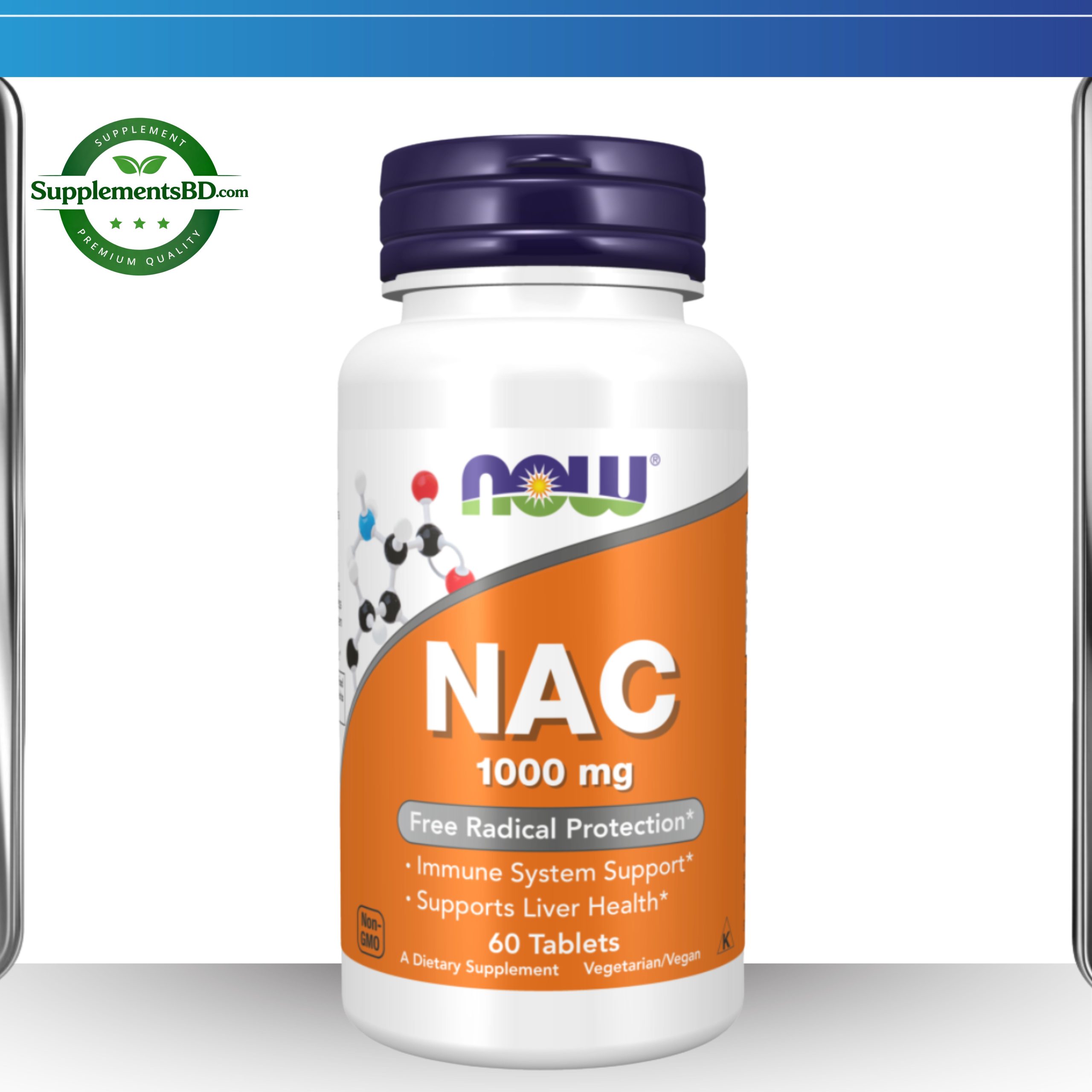 Now NAC (1,000 mg) – (60 Tablets)