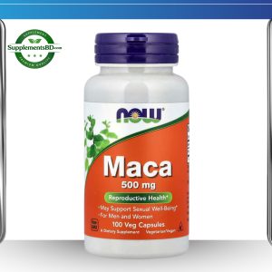 NOW Foods Maca 500mg -(100 Veg Capsules)