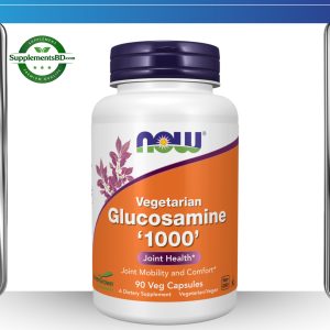 NOW Foods Vegetarian Glucosamine 1000-(90 Veg Capsules)