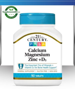 21st Century Cal, Mag, Zinc + D Tablets (90 Tablets)
