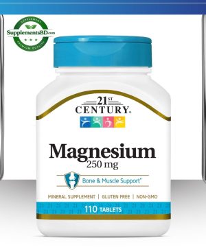 21st Century Magnesium 250mg-(110 Tablets)