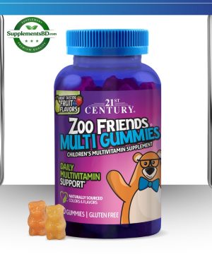 21st Century Zoo Friends Multi Fruit-(60 Gummies)