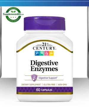 21st Century Digestive Enzymes – (60 Capsules)