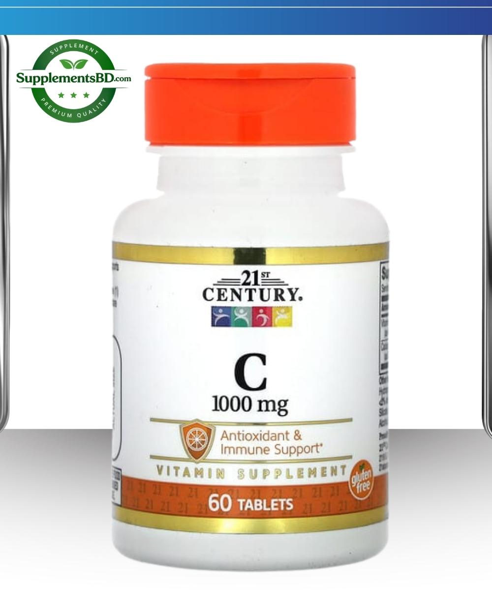 21st Century Vitamin C 1,000mg -(60 Tablets)