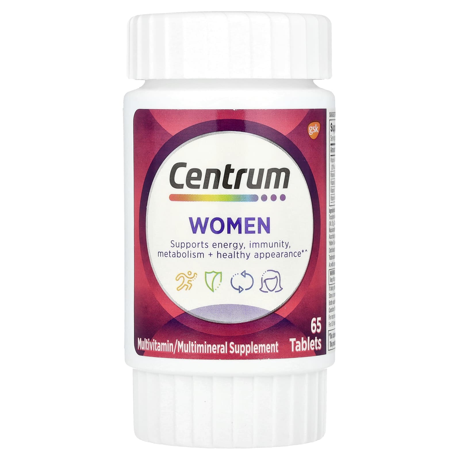 Centrum Women Multivitamin – (65 Tablets) - Image 2