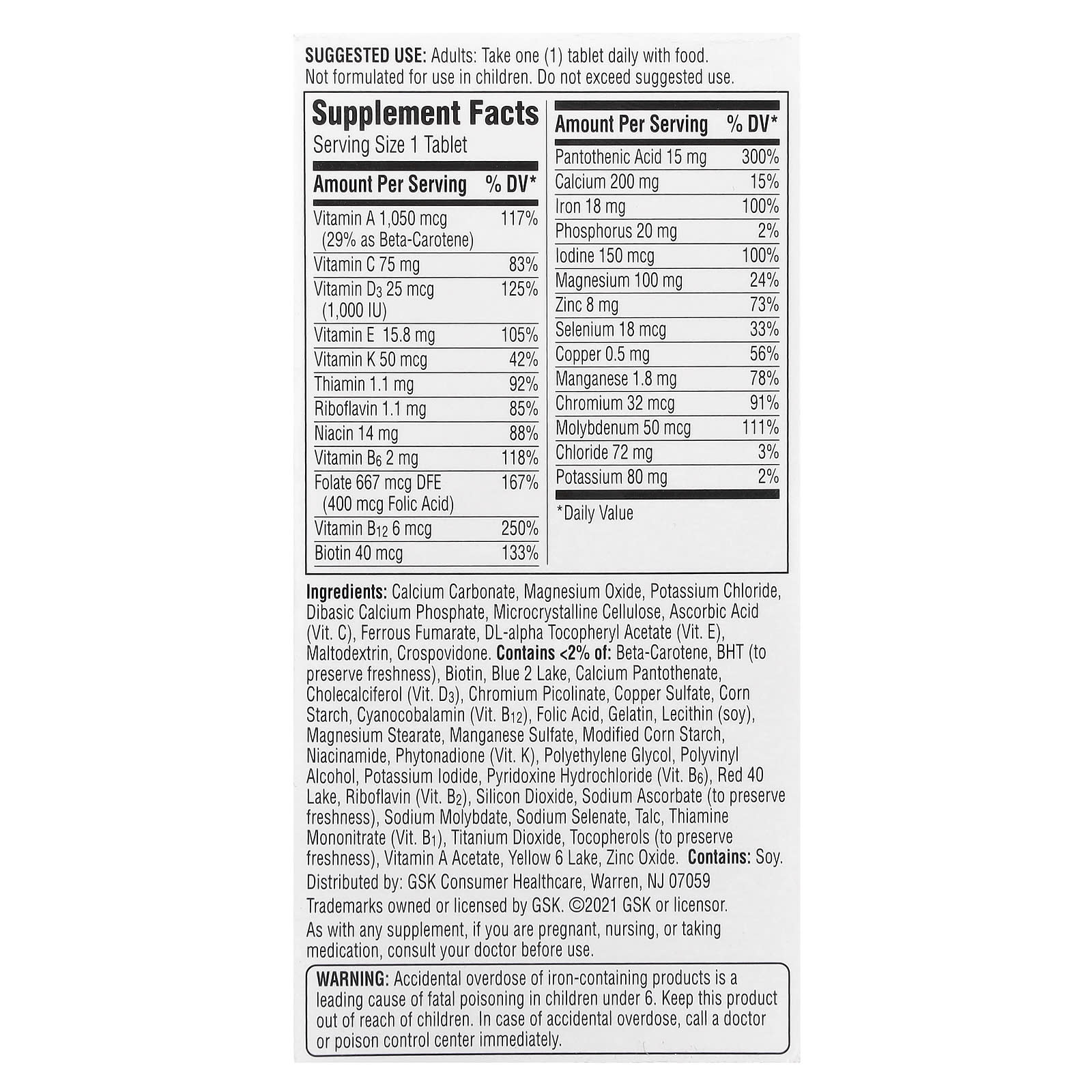 Centrum Women Multivitamin – (65 Tablets) - Image 3