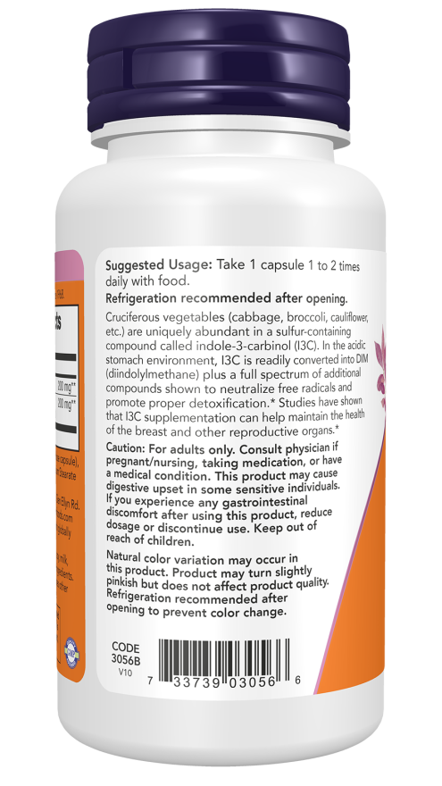 Now Foods Indole-3-Carbinol - Image 3