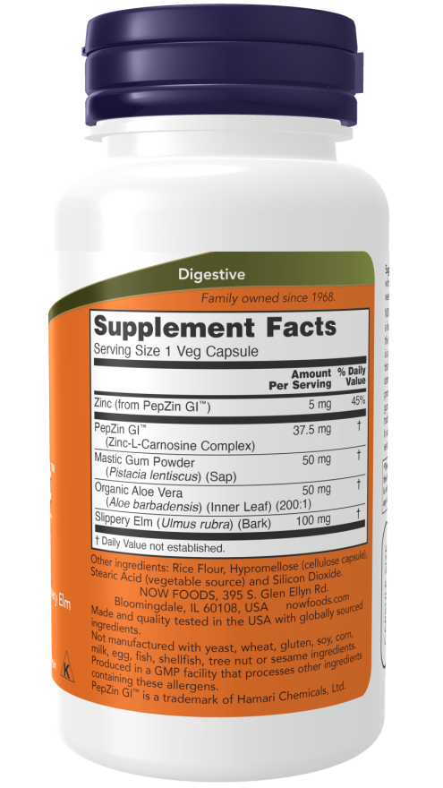 Now Foods Gastro Comfort (60 Capsules) - Image 2