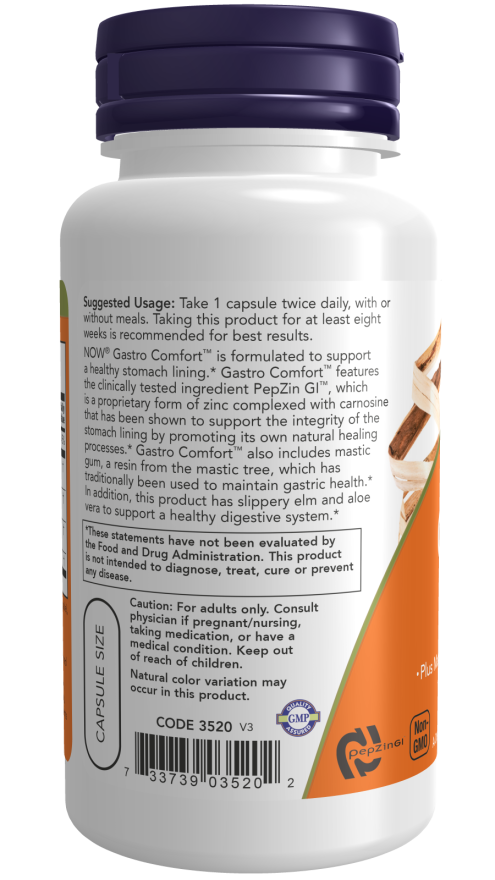 Now Foods Gastro Comfort (60 Capsules) - Image 3