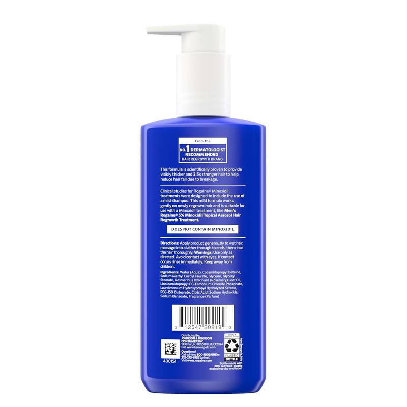 Men’s Rogaine Thickening 2 in 1 Shampoo + Conditioner – 248ml - Image 3