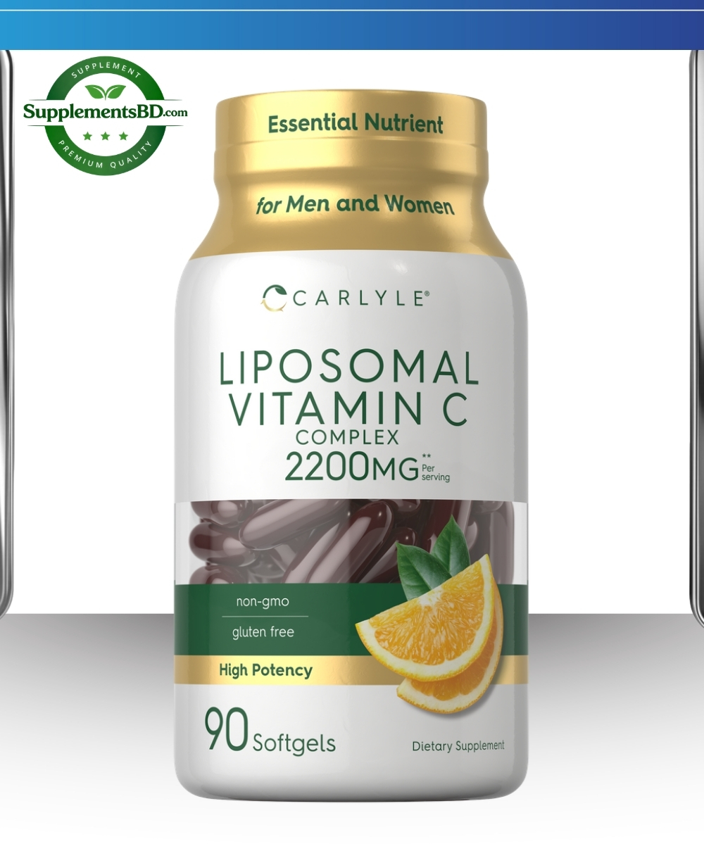 Carlyle Liposomal Vitamin C 2200mg -(90 Softgels)