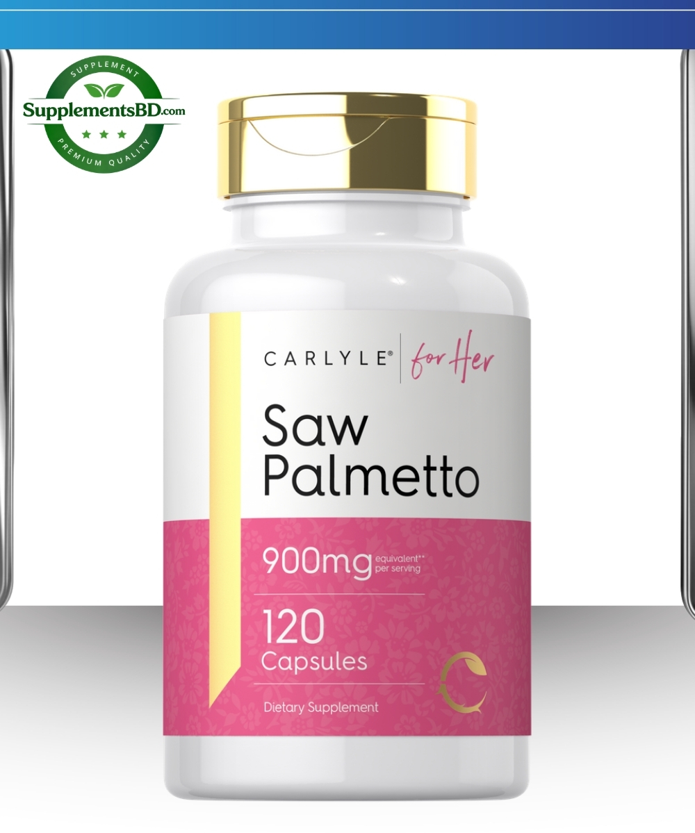 Carlyle Saw Palmetto for Women 900mg –(120 Capsules)