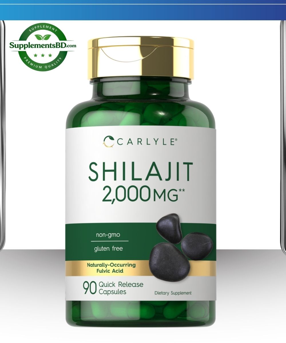 Carlyle Shila-jit Capsules 2000mg-(90 Count)