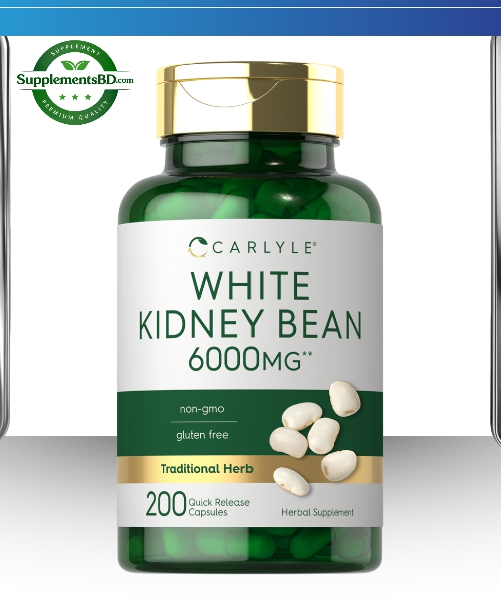 Carlyle White Kidney Bean 6000mg – (200 Capsules)