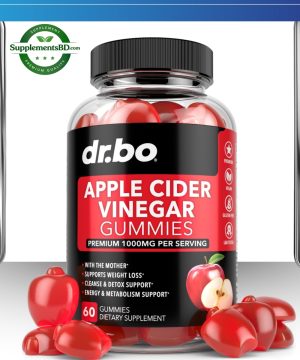 Dr. Bo Apple Cider Vinegar 1000mg-(60 Gummies)