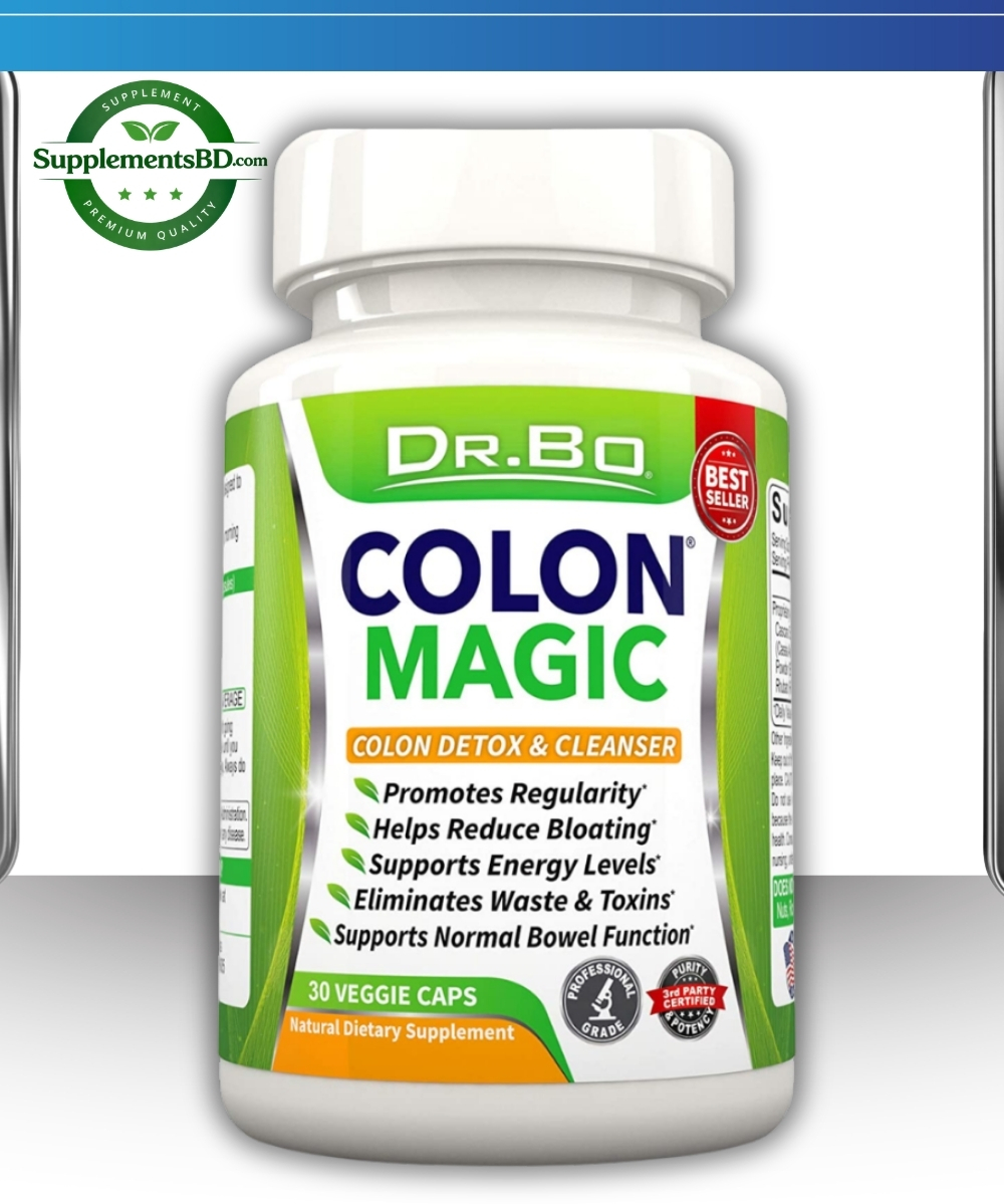 Dr.Bo Colon Magic Colon Detox & Cleanser – (30 Veggie Caps)