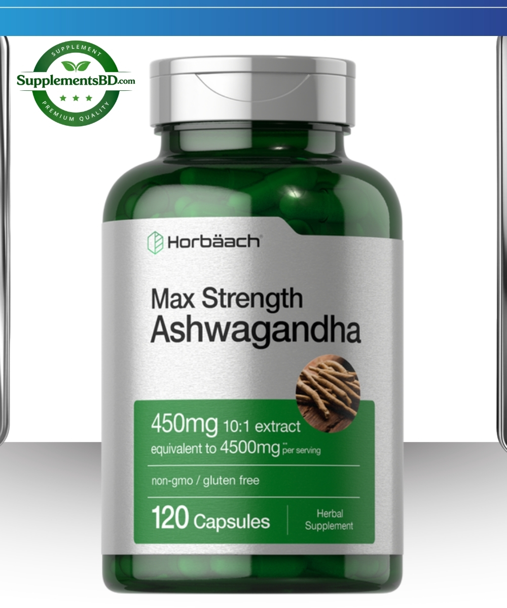 Horbaach Ashwagandha-(120 Capsules)