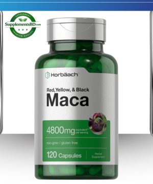 Horbaach Maca Root 4800mg per Serving-(120 Capsules)