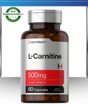 Horbaach L-Carnitine 500mg-(60 Capsules)