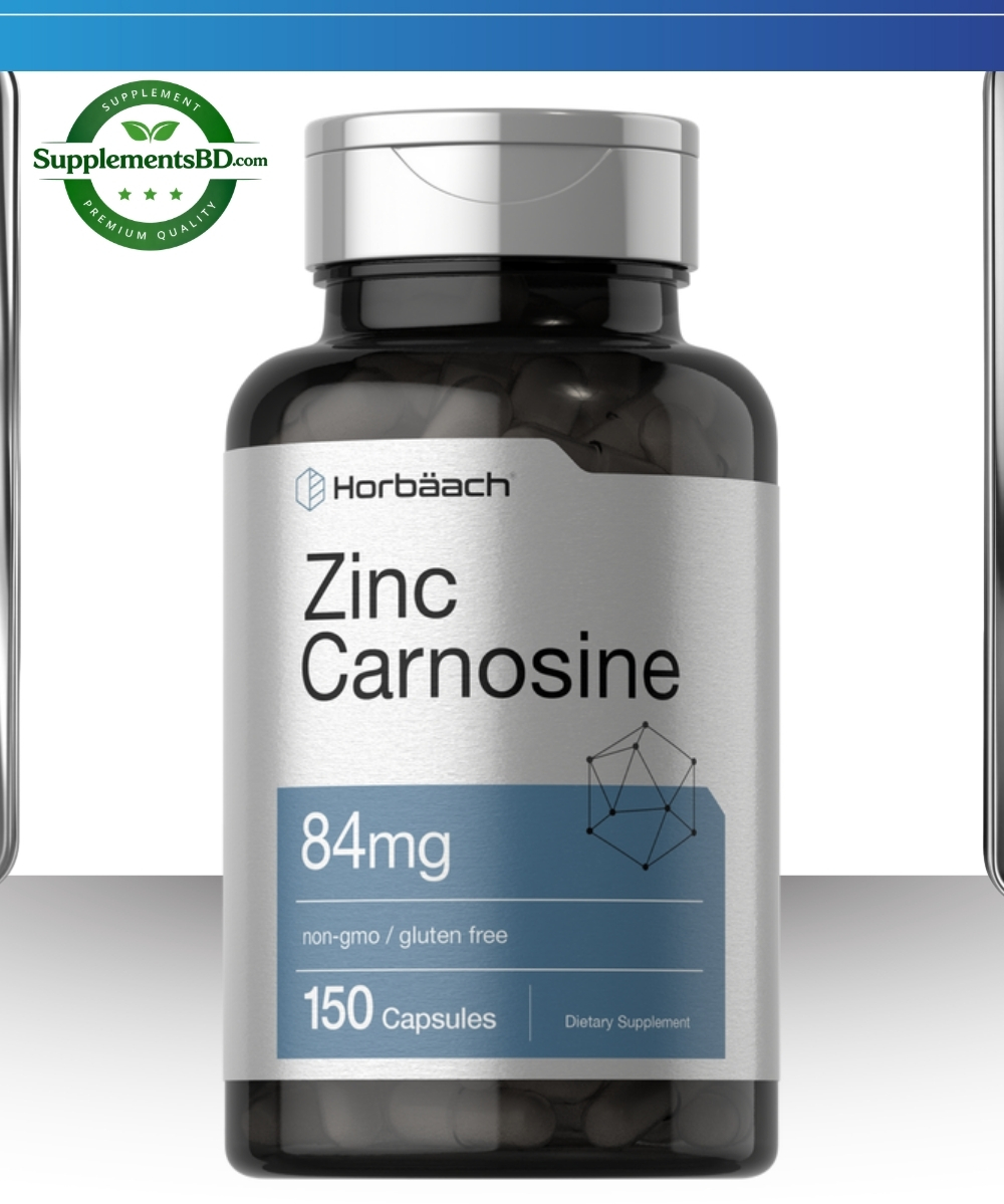 Horbaach Zinc Carnosine 84mg-(150 Capsules)