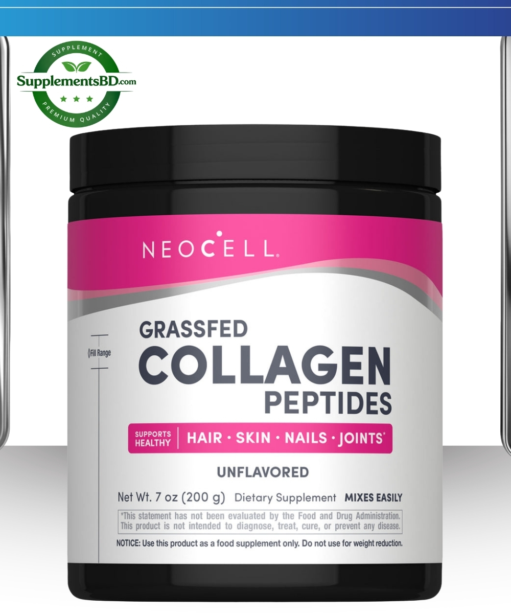NeoCell Grassfed Collagen Peptides 7oz(200g)Powder
