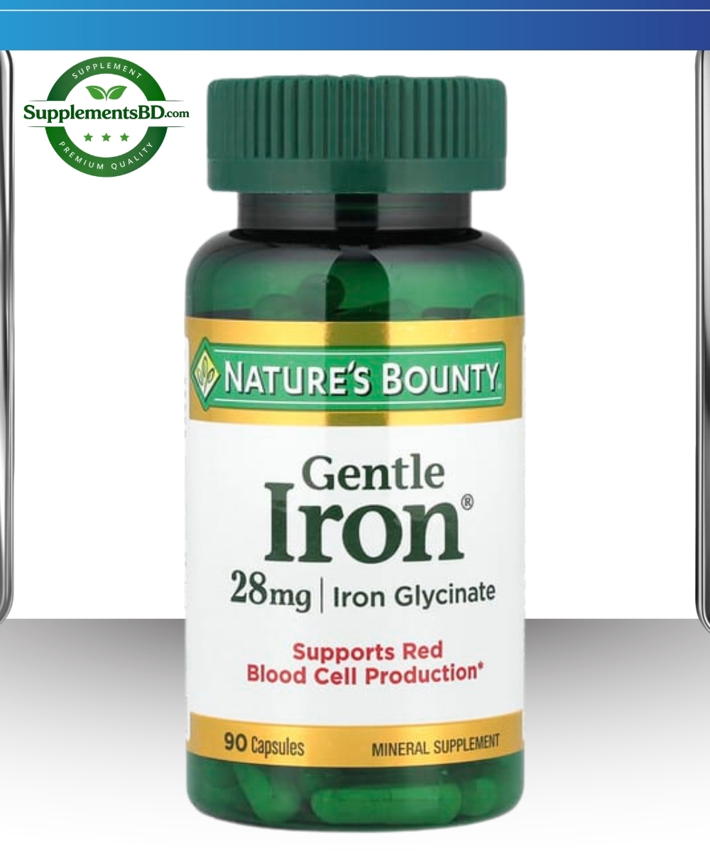 Nature's Bounty Gentle Iron® – (90 Capsules)