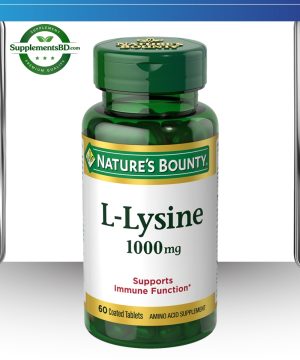 Nature’s Bounty L-Lysine 1000mg – (60 Tablets)
