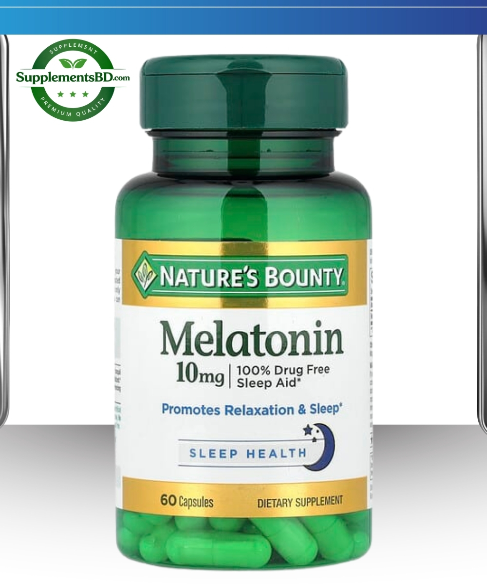Nature's Bounty Melatonin 10mg-(60 Capsules)