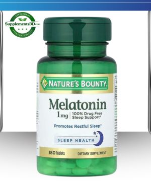 Nature's Bounty Melatonin 1 mg – (180 Tablets)