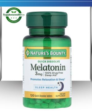 Nature's Bounty Melatonin Natural Cherry 3mg - (120 Tablets)