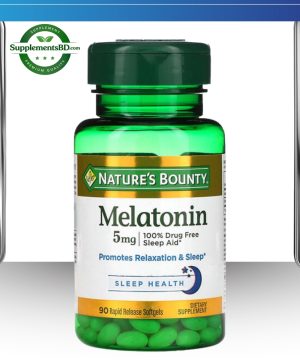 Nature's Bounty Melatonin 5mg-(90 Softgels)
