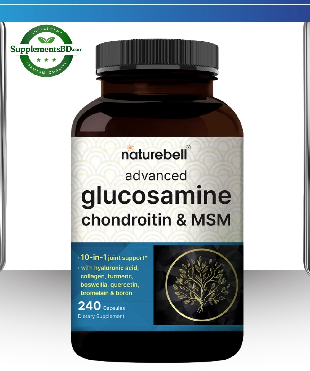 Naturebell Glucosamine Chondroitin MSM - (240 Capsules)