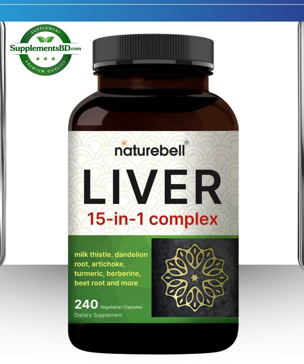 Naturebell Liver 15-in-1 Complex - (240 Veggie Capsules)