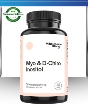 Wholesome Story Myo & D-Chiro Inositol-(120 Vegetarian Capsules)