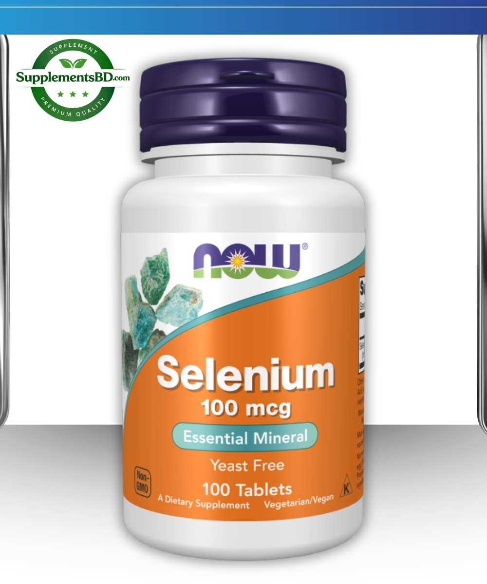 Now Foods Selenium 100mcg- (100 Tablets)