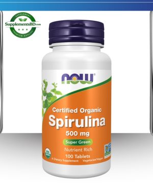 Now Foods Spirulina 500mg (100 Tablets)