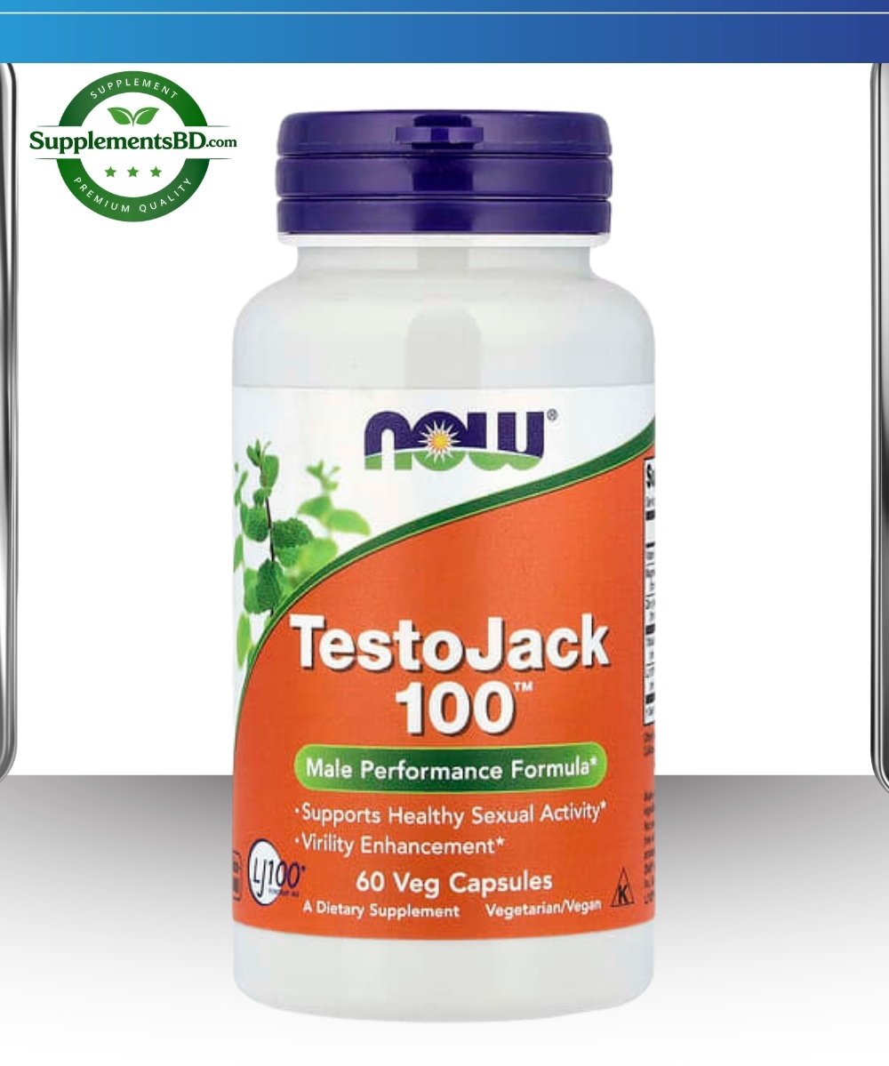 NOW Foods TestoJack 100™ (60 Veg Capsules)