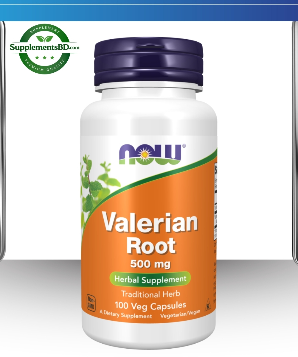 Now Foods Valerian Root 500mg (100 Capsules)