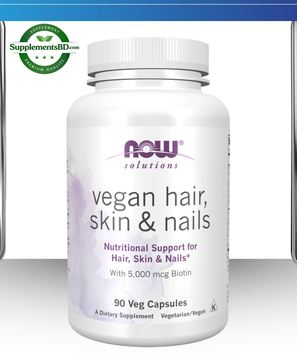Now Foods Vegan Hair, Skin & Nails (90 Capsules)