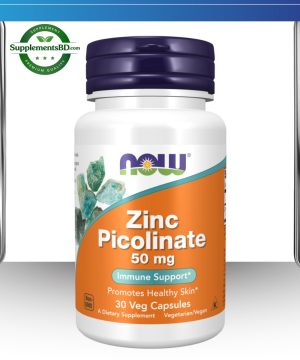 Now Foods Zinc Picolinate 50mg (30 Capsules)