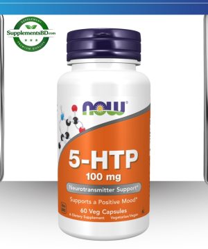 Now Foods 5-HTP 100mg (60 Veg Capsules)