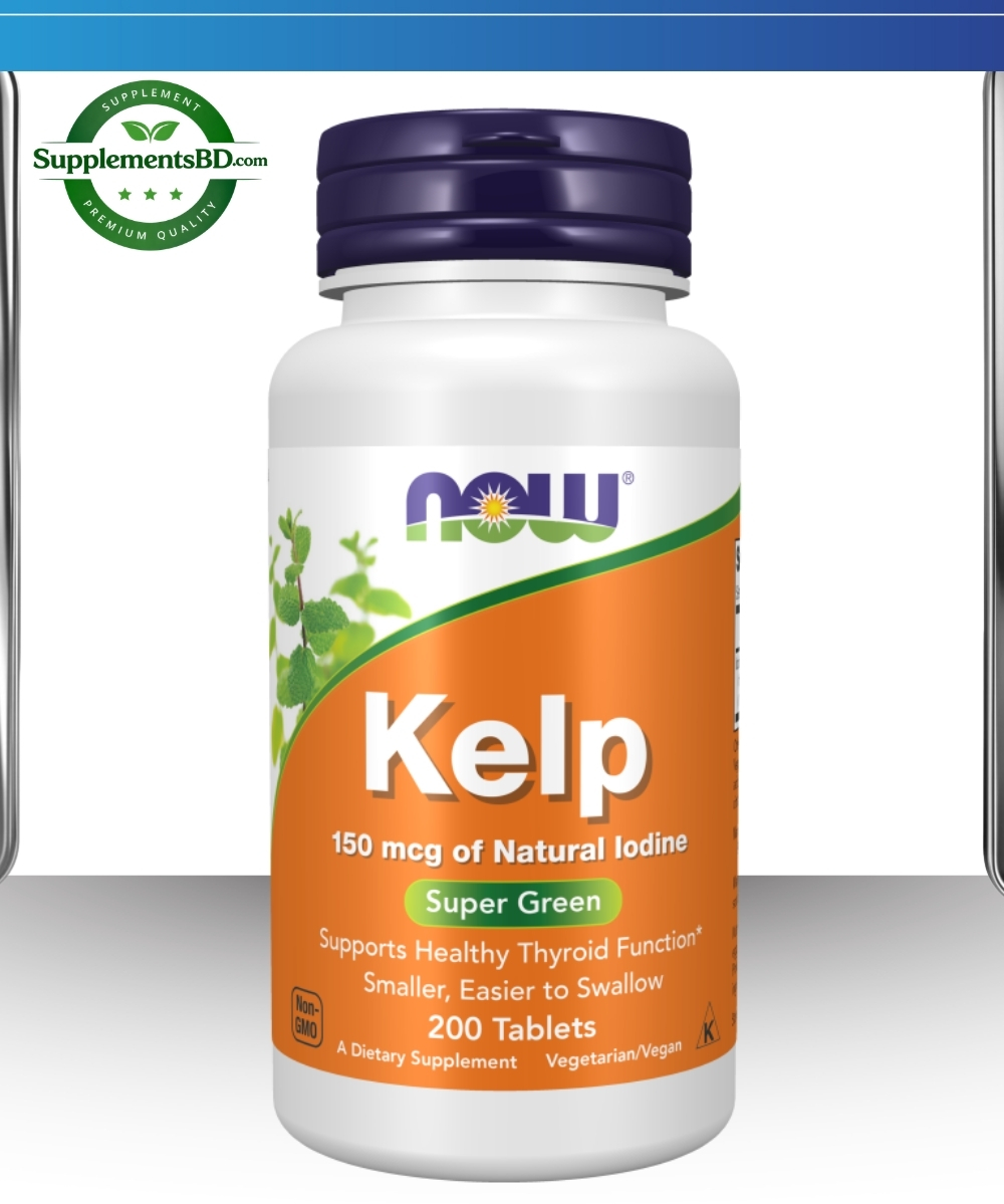 Now Foods Kelp 150mcg (200 Tablets)
