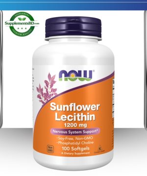 Now Foods Sunflower Lecithin 1200mg (100 Softgels)
