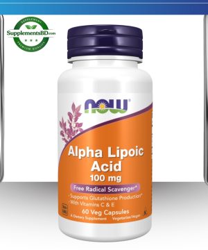 Now Foods Alpha Lipoic Acid 100mg (60 Veg Capsules)