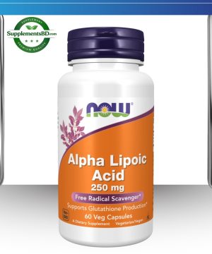 Now Foods Alpha Lipoic Acid 250mg (60 Veg Capsules)
