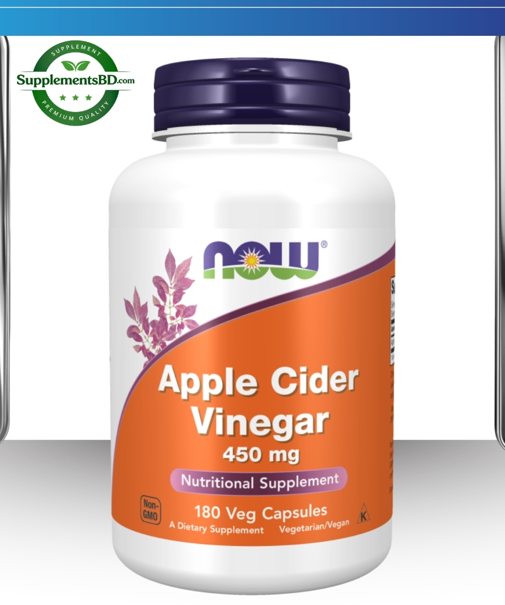 Now Foods Apple Cider Vinegar (180 Veg Capsules)