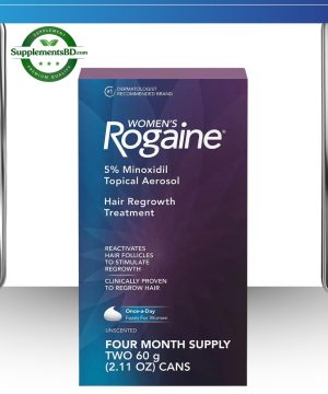 Women’s Rogaine 5% Minoxidil Topical Aerosol Foam (4-Month Supply)