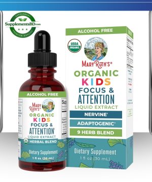 Mary Ruth’s Kids Focus & Attention Liquid Extract Organic – 30ml
