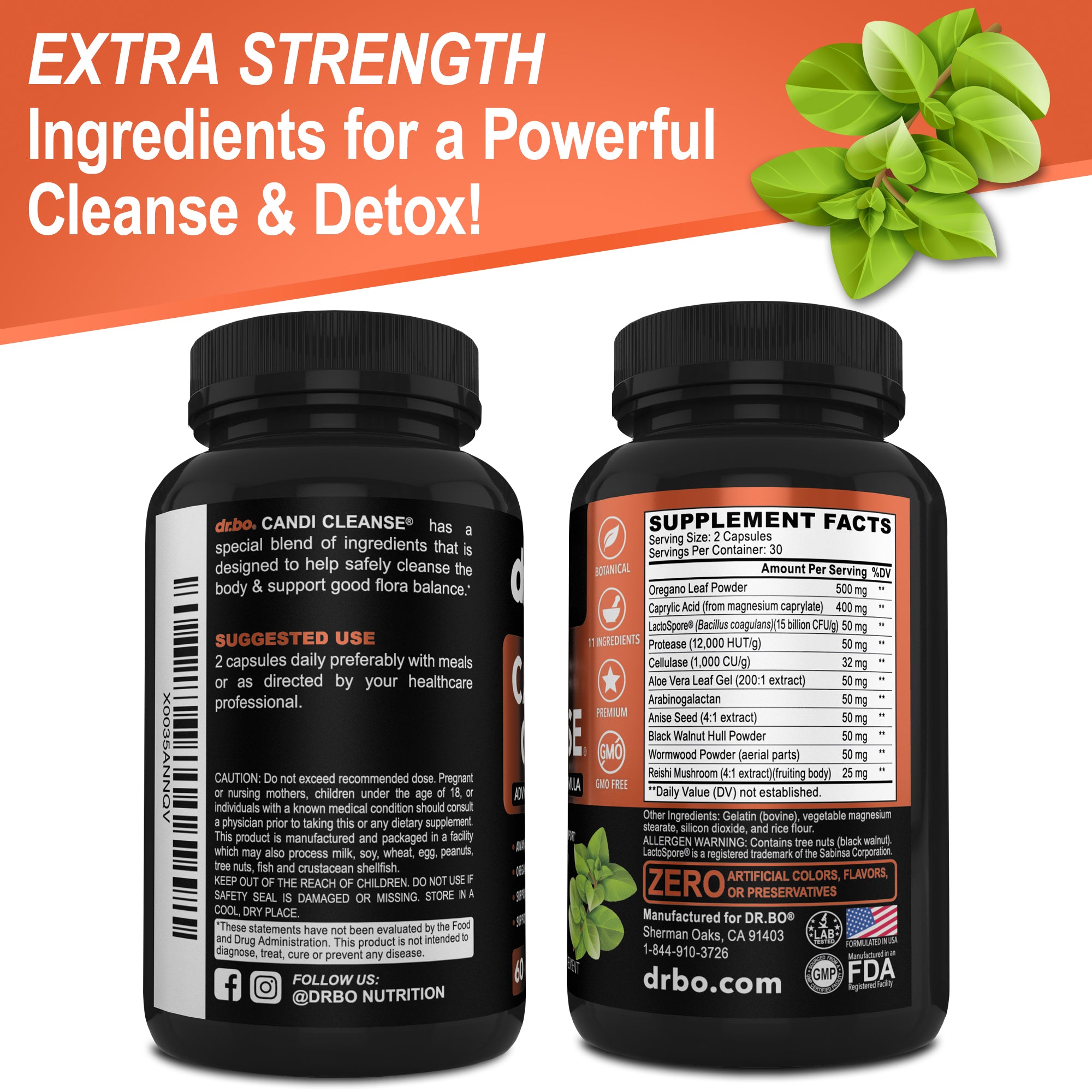 Dr. Bo Candi Cleanse -(60Capsules) - Image 3