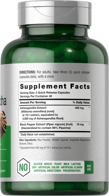 Horbaach Ashwagandha-(120 Capsules) - Image 2